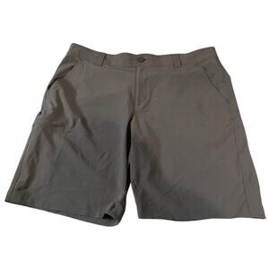 Columbia Men’s Grey 7″ Inseam Shorts Size 38 – Soft Silky Feel Cotton Blend